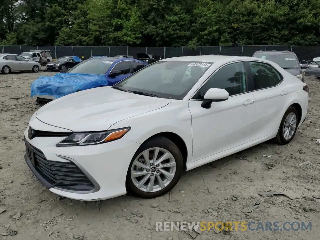 1 Photograph of a damaged car 4T1C11AK1NU712948 TOYOTA CAMRY 2022