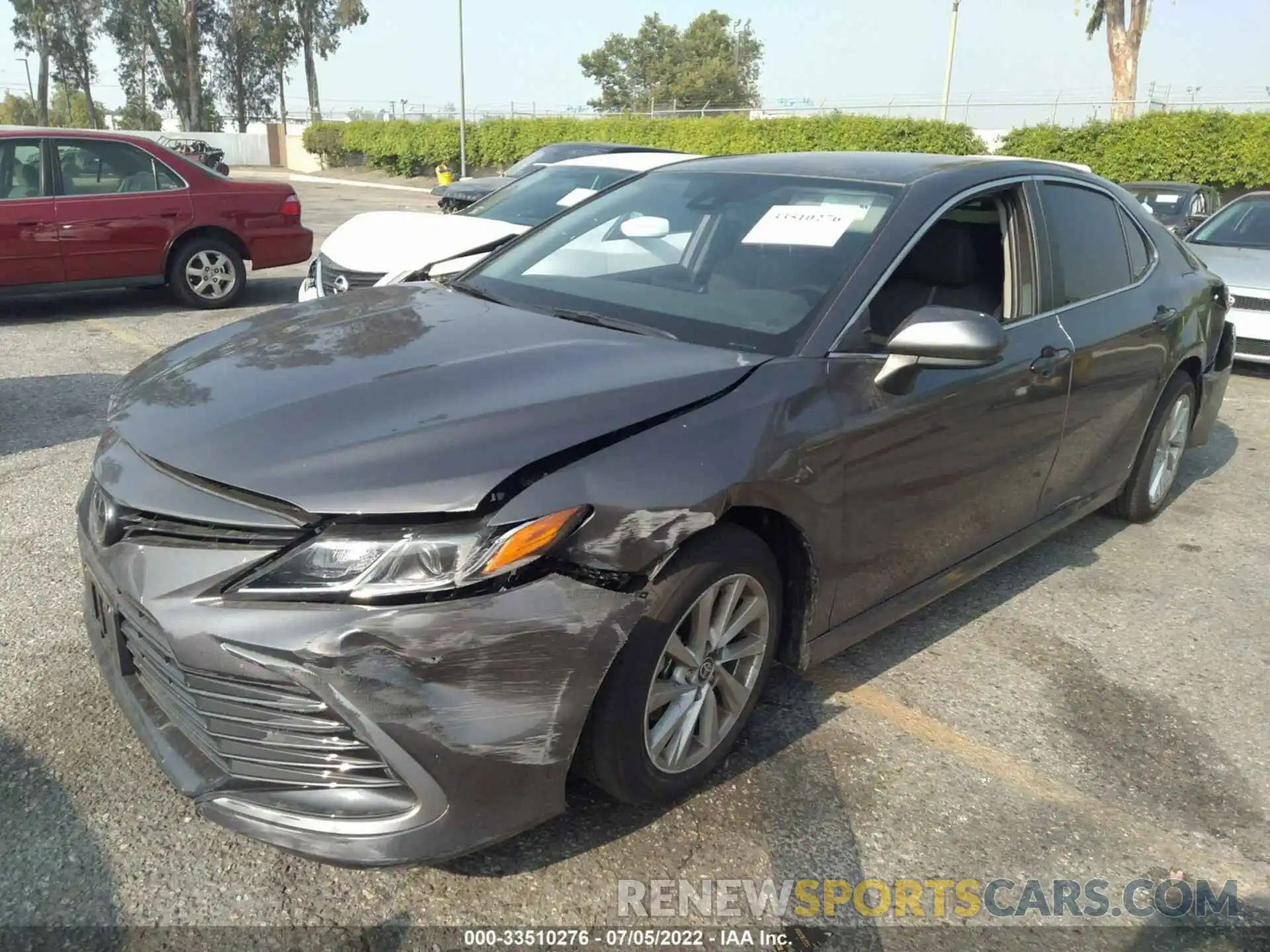 2 Photograph of a damaged car 4T1C11AK2NU022092 TOYOTA CAMRY 2022