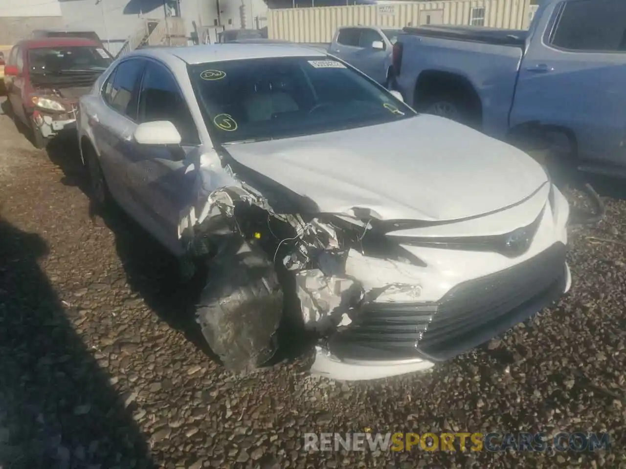 1 Photograph of a damaged car 4T1C11AK2NU633417 TOYOTA CAMRY 2022