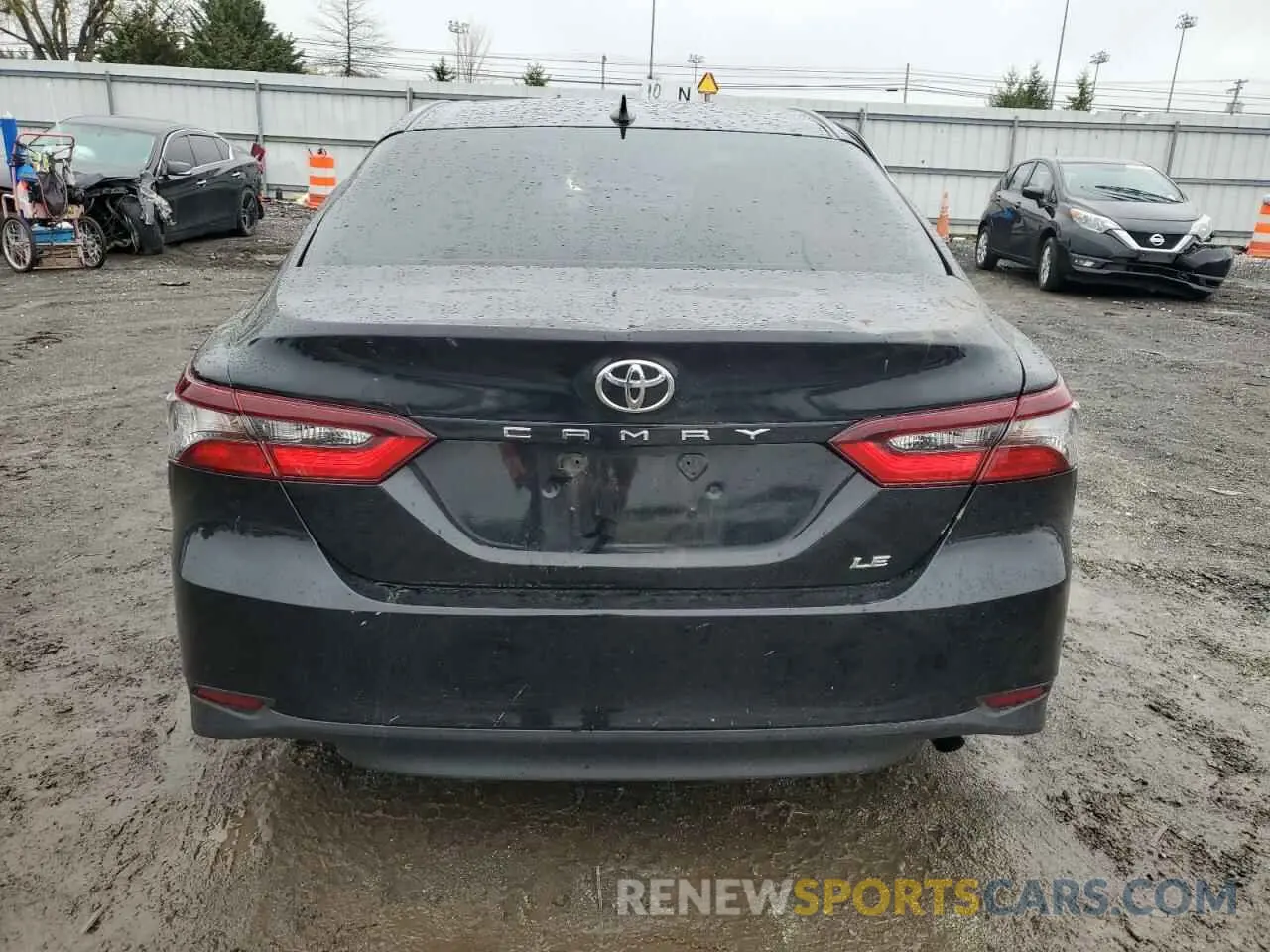 6 Photograph of a damaged car 4T1C11AK2NU651660 TOYOTA CAMRY 2022