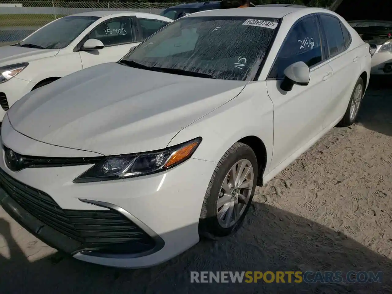 2 Photograph of a damaged car 4T1C11AK2NU677093 TOYOTA CAMRY 2022