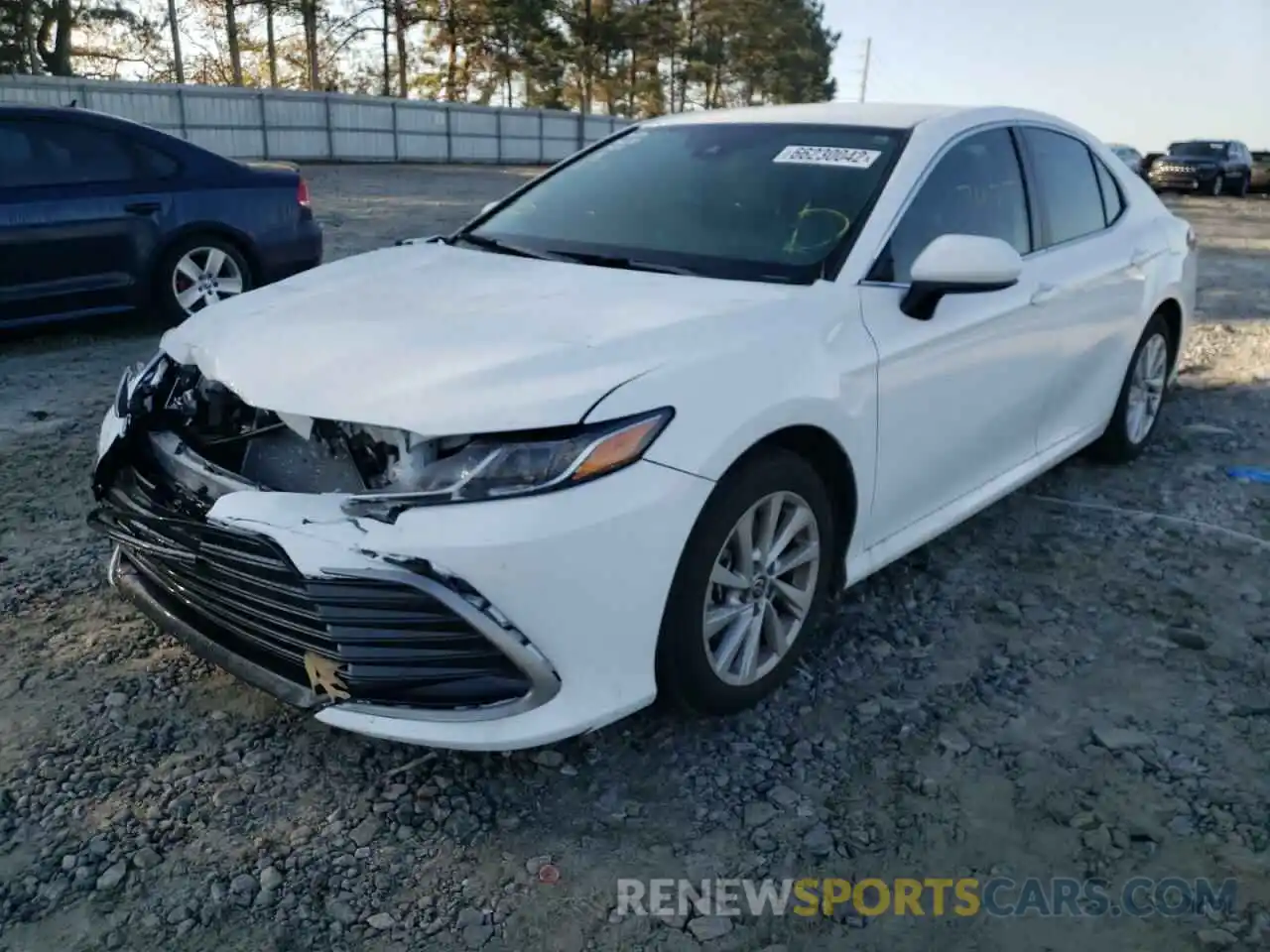 2 Photograph of a damaged car 4T1C11AK2NU707421 TOYOTA CAMRY 2022