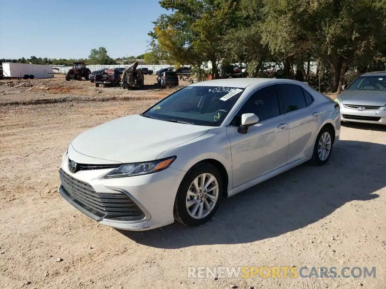 2 Photograph of a damaged car 4T1C11AK3NU023218 TOYOTA CAMRY 2022