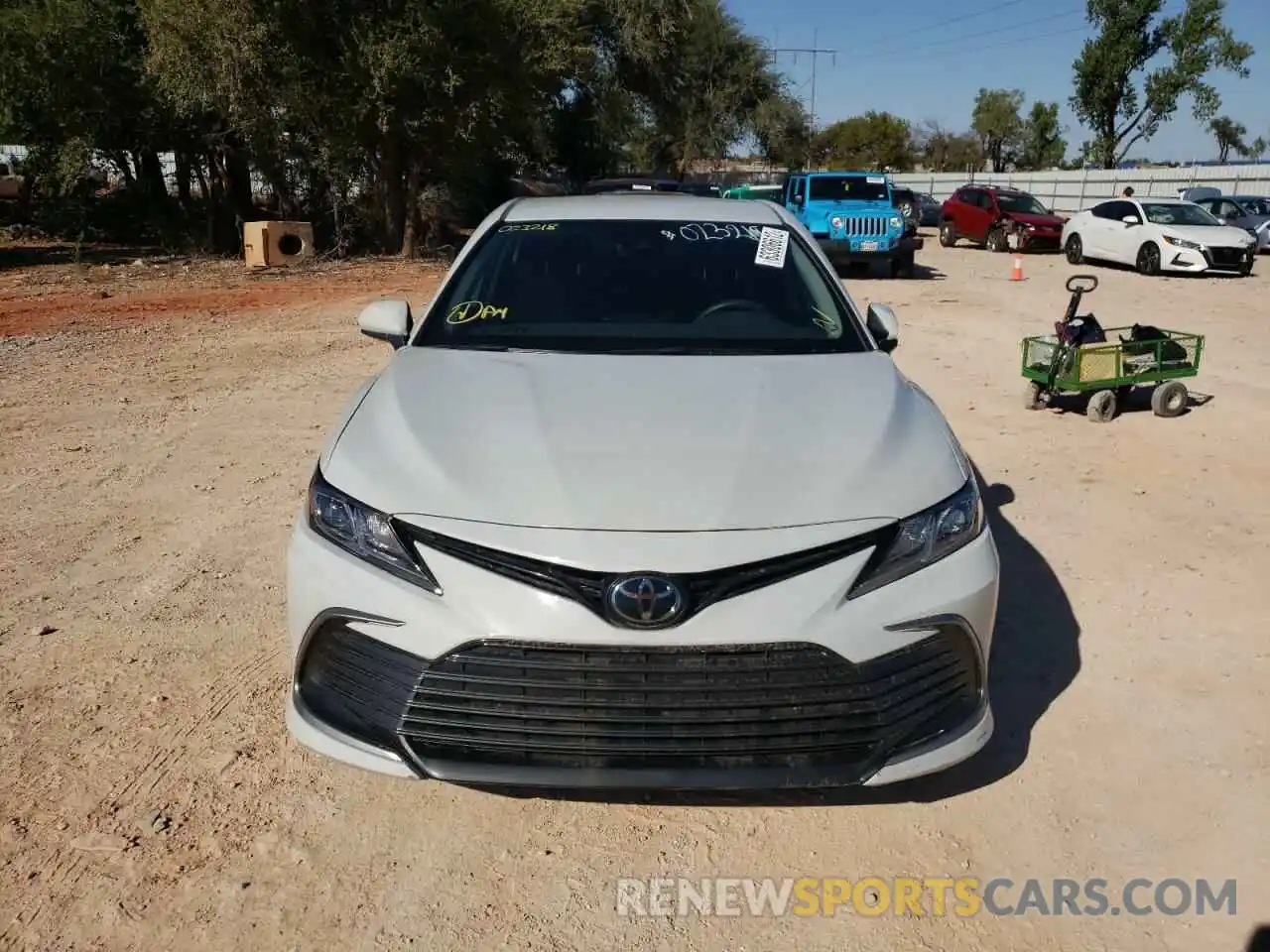 9 Photograph of a damaged car 4T1C11AK3NU023218 TOYOTA CAMRY 2022