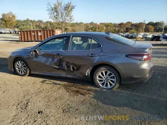 2 Photograph of a damaged car 4T1C11AK3NU046479 TOYOTA CAMRY 2022