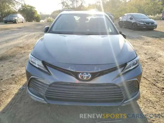 5 Photograph of a damaged car 4T1C11AK3NU046479 TOYOTA CAMRY 2022