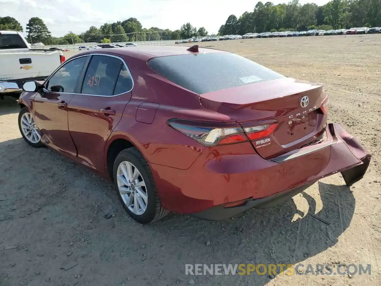 3 Photograph of a damaged car 4T1C11AK3NU054484 TOYOTA CAMRY 2022