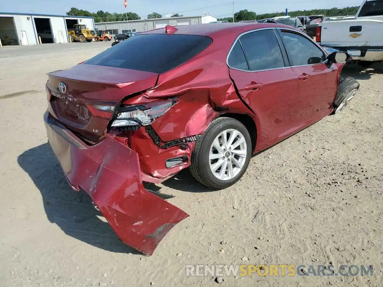 4 Photograph of a damaged car 4T1C11AK3NU054484 TOYOTA CAMRY 2022