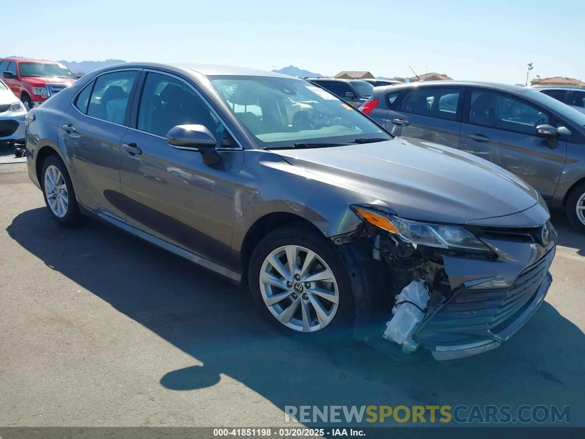 1 Photograph of a damaged car 4T1C11AK3NU068322 TOYOTA CAMRY 2022