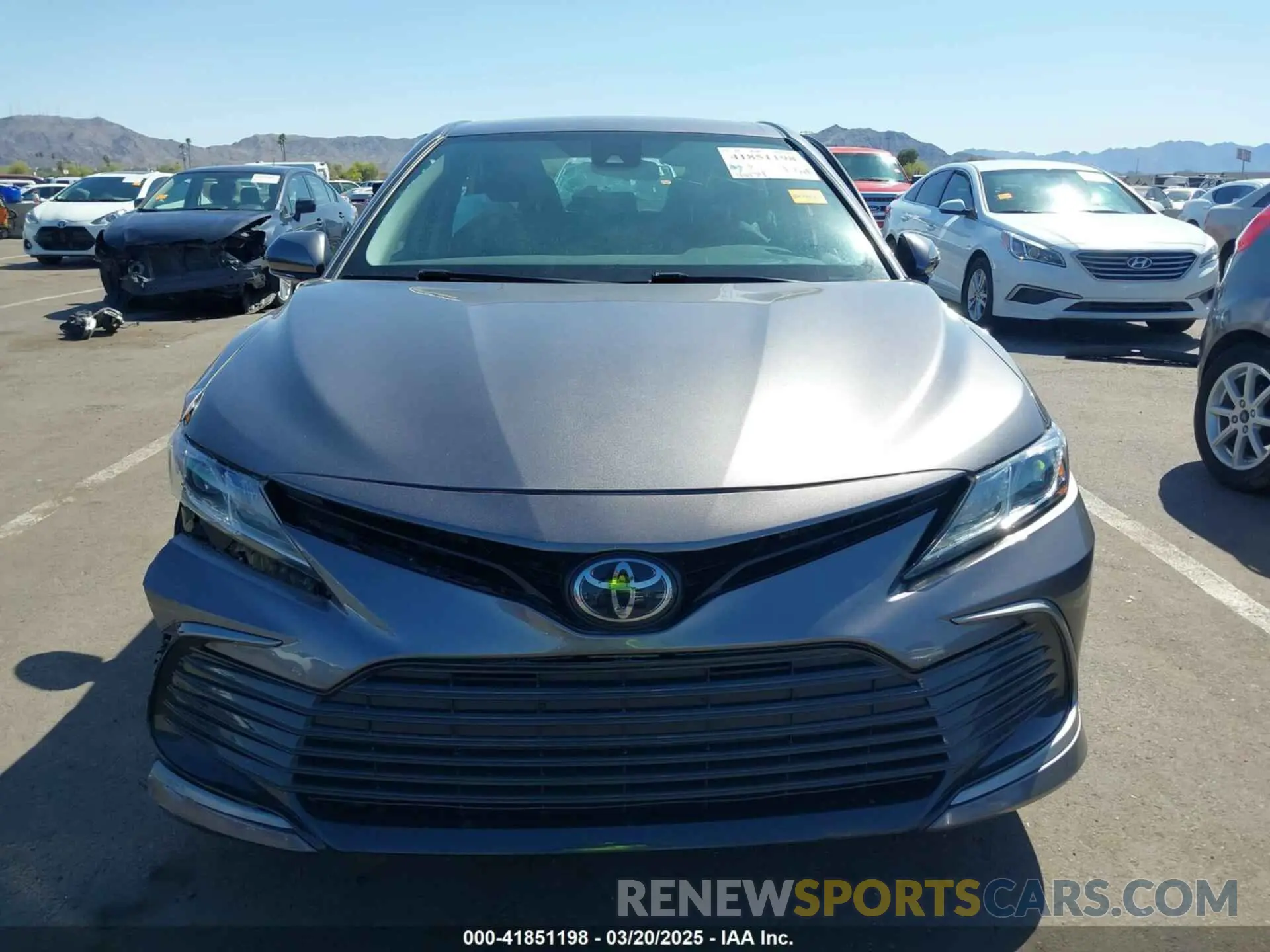12 Photograph of a damaged car 4T1C11AK3NU068322 TOYOTA CAMRY 2022