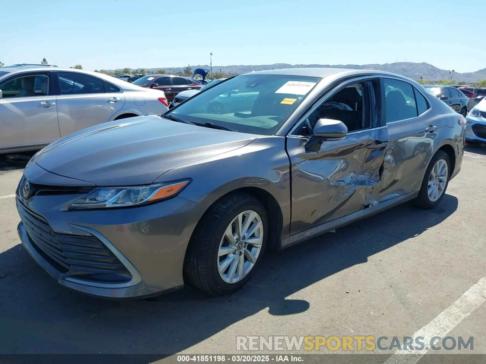 6 Photograph of a damaged car 4T1C11AK3NU068322 TOYOTA CAMRY 2022