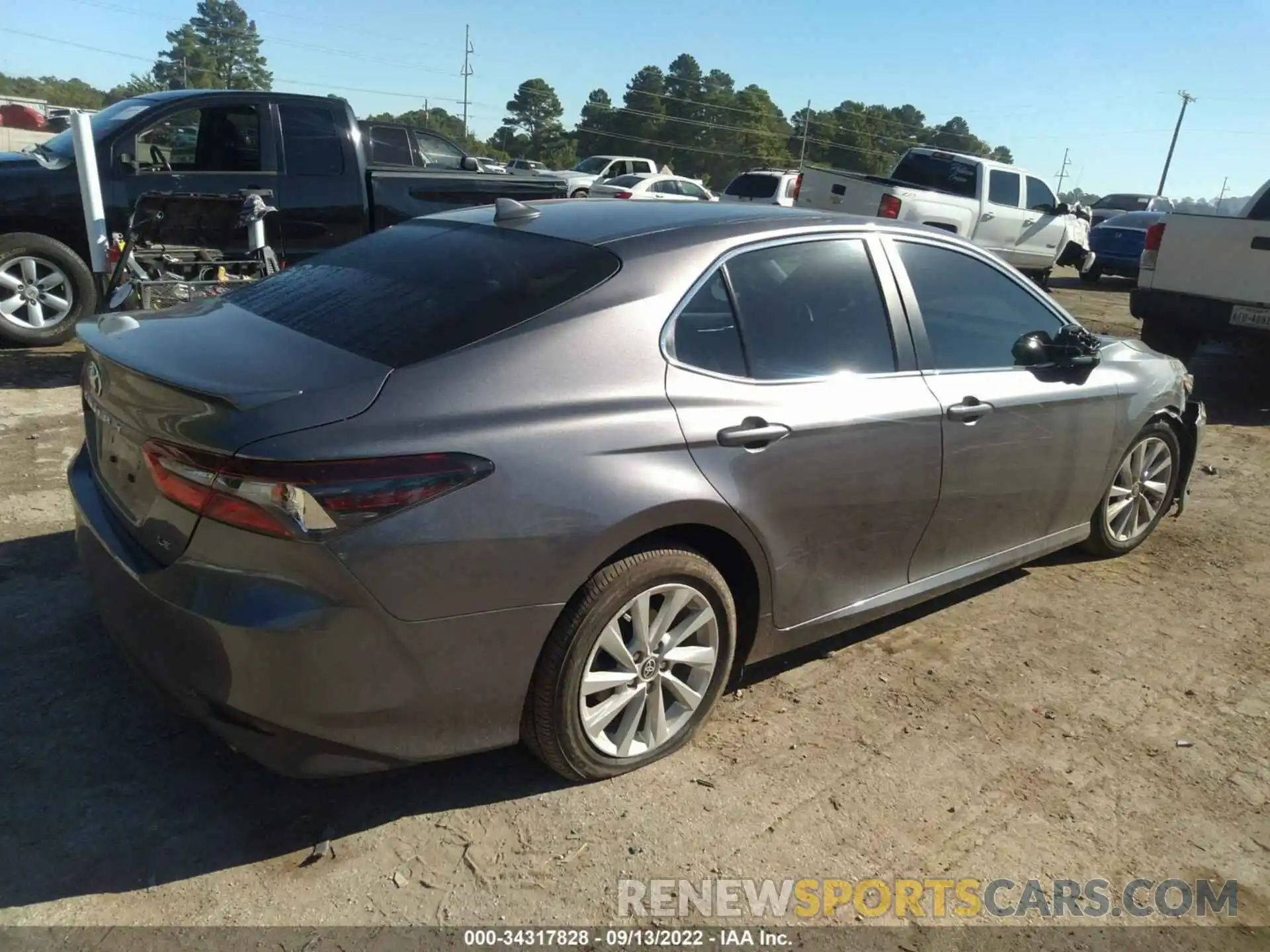 4 Photograph of a damaged car 4T1C11AK3NU070703 TOYOTA CAMRY 2022