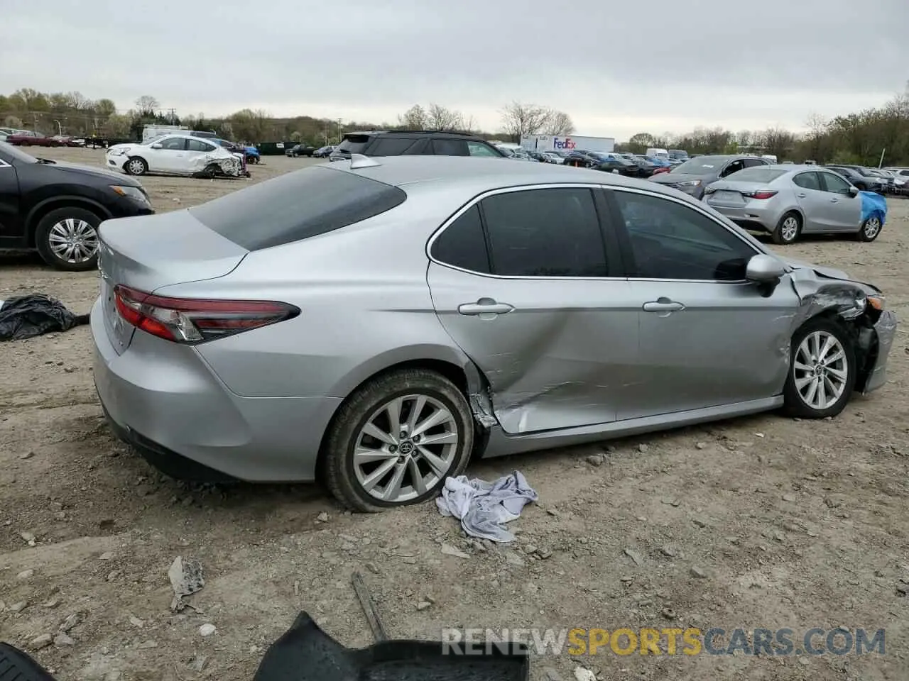 3 Photograph of a damaged car 4T1C11AK3NU072189 TOYOTA CAMRY 2022