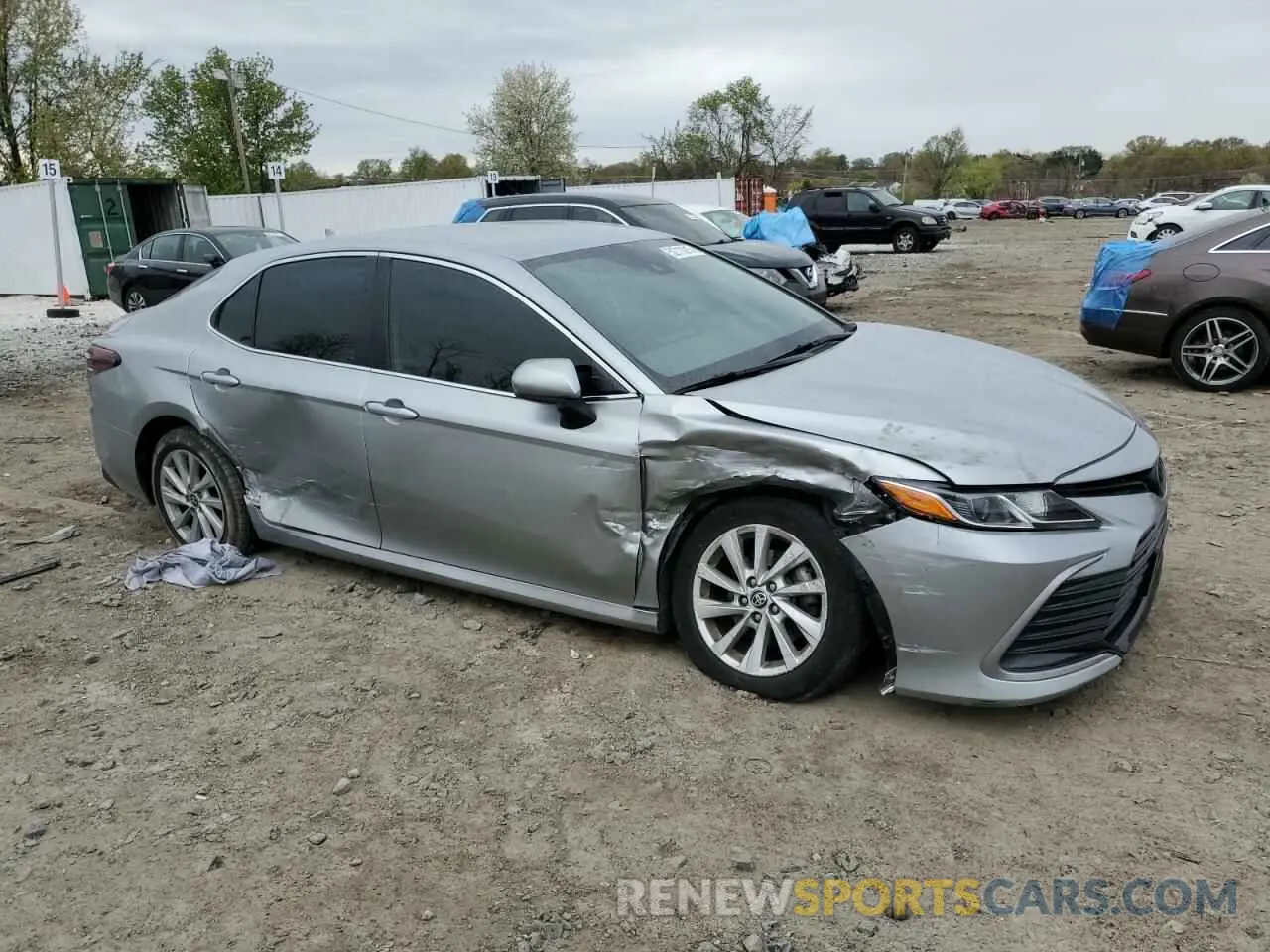 4 Photograph of a damaged car 4T1C11AK3NU072189 TOYOTA CAMRY 2022