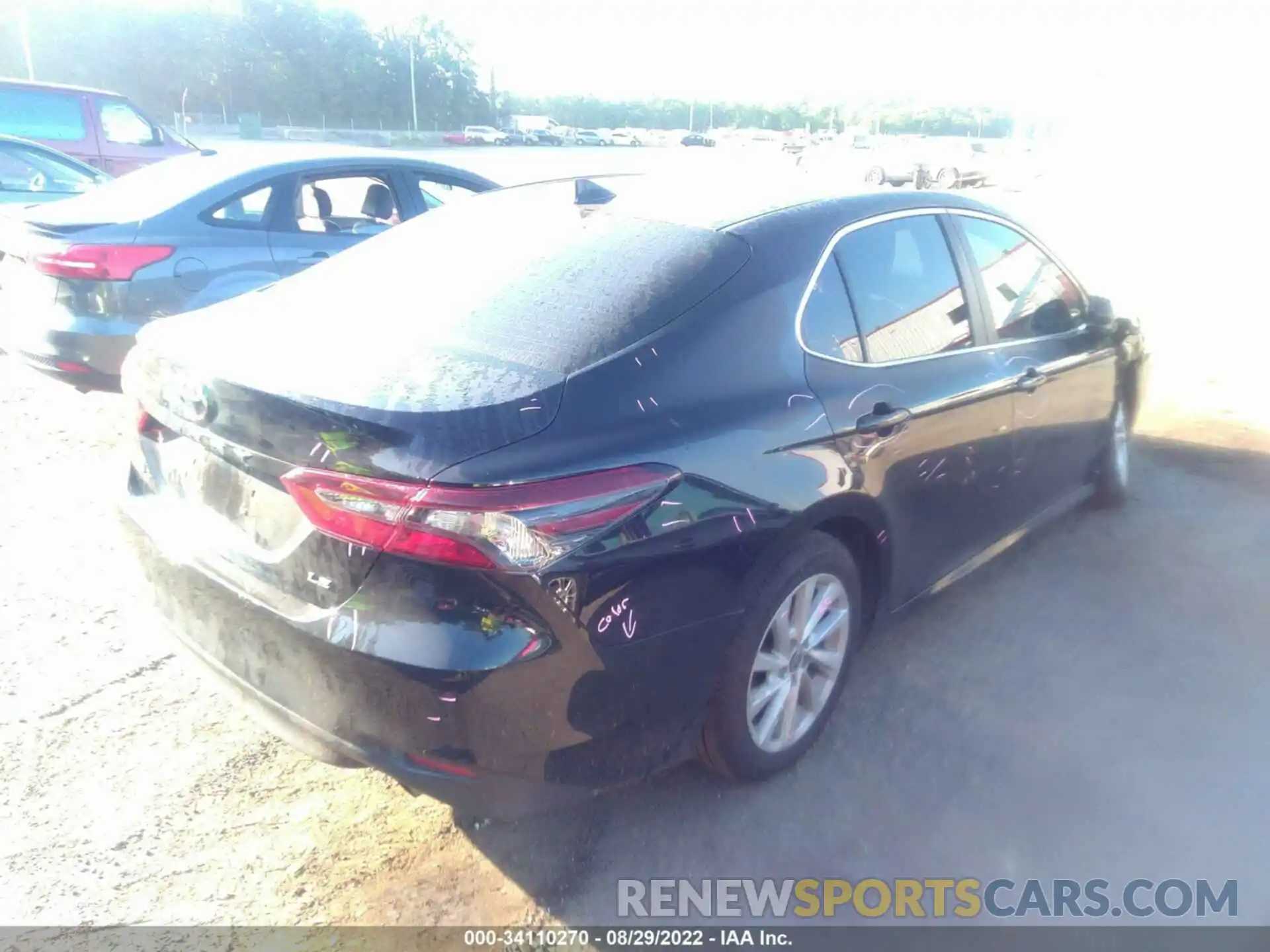 4 Photograph of a damaged car 4T1C11AK3NU628565 TOYOTA CAMRY 2022