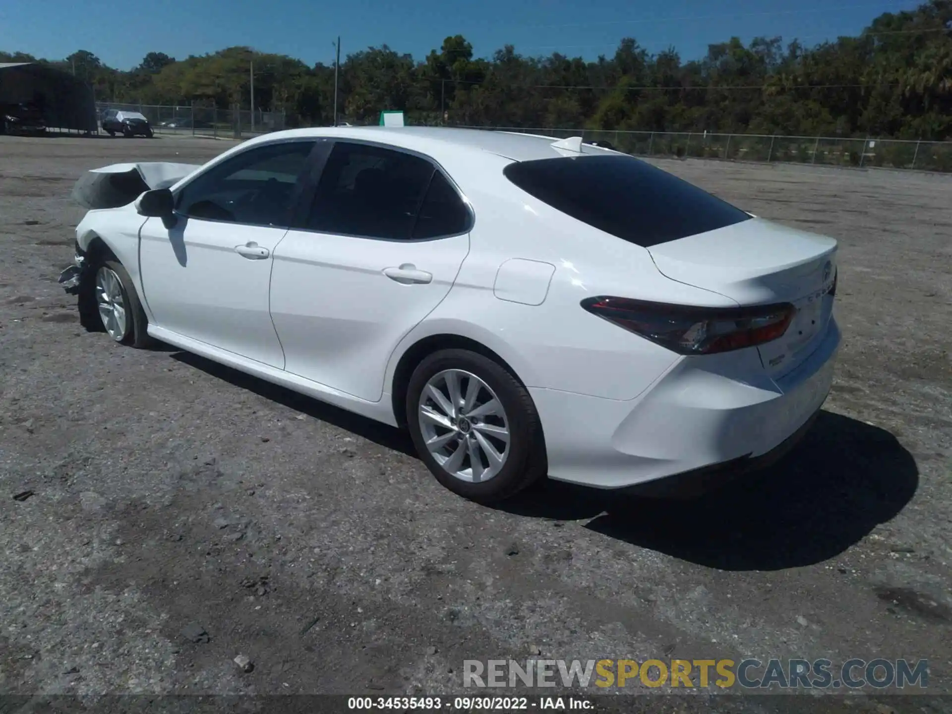 3 Photograph of a damaged car 4T1C11AK3NU635273 TOYOTA CAMRY 2022