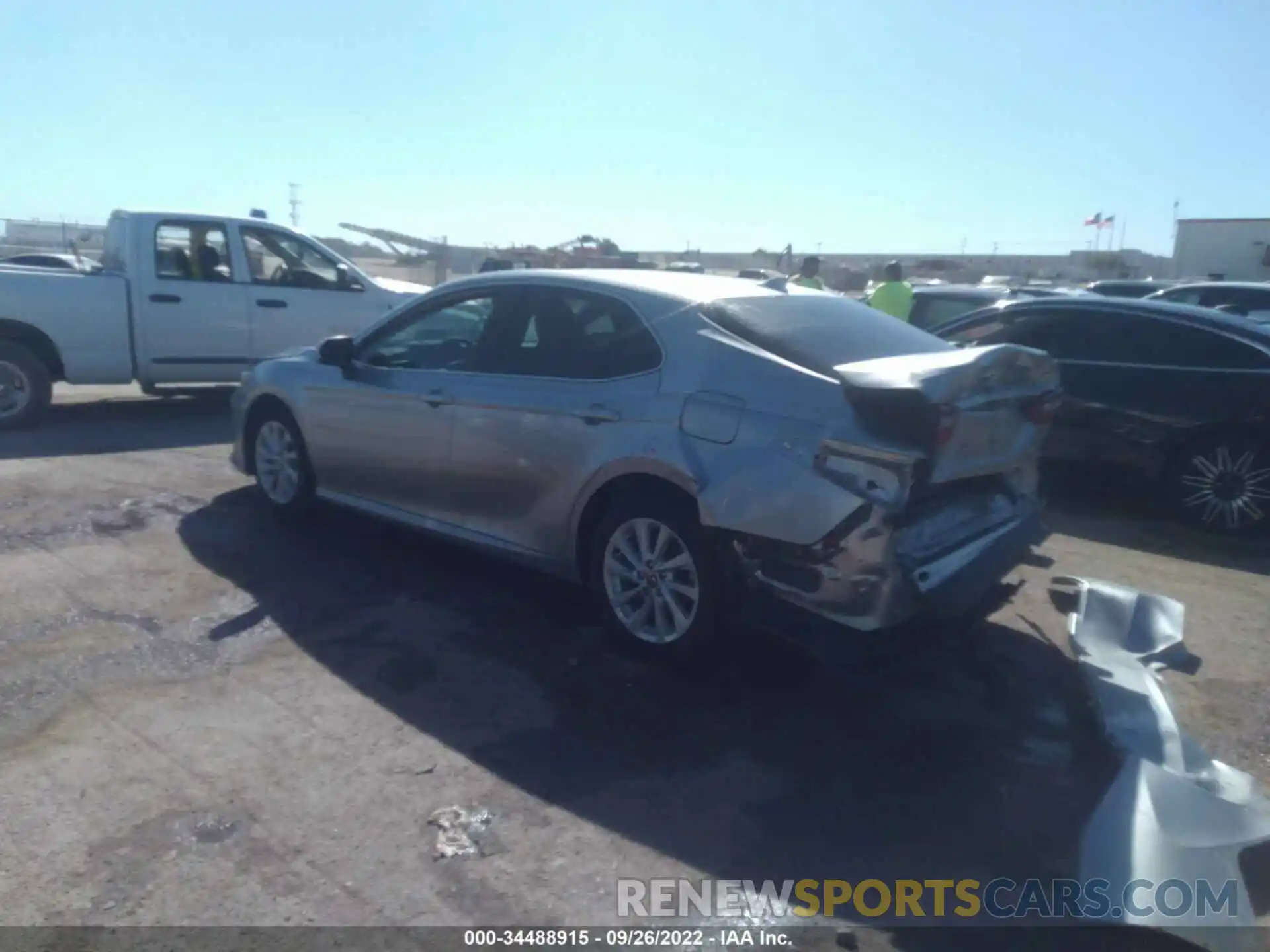 3 Photograph of a damaged car 4T1C11AK3NU637184 TOYOTA CAMRY 2022