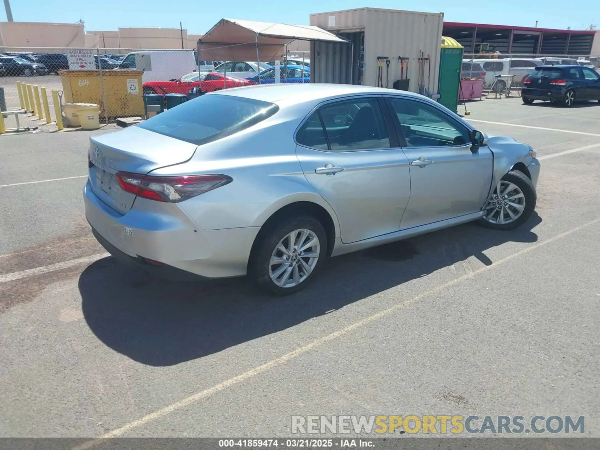 4 Photograph of a damaged car 4T1C11AK3NU638299 TOYOTA CAMRY 2022