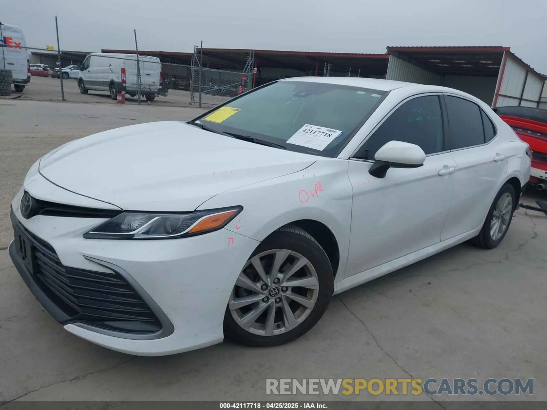 2 Photograph of a damaged car 4T1C11AK3NU651909 TOYOTA CAMRY 2022