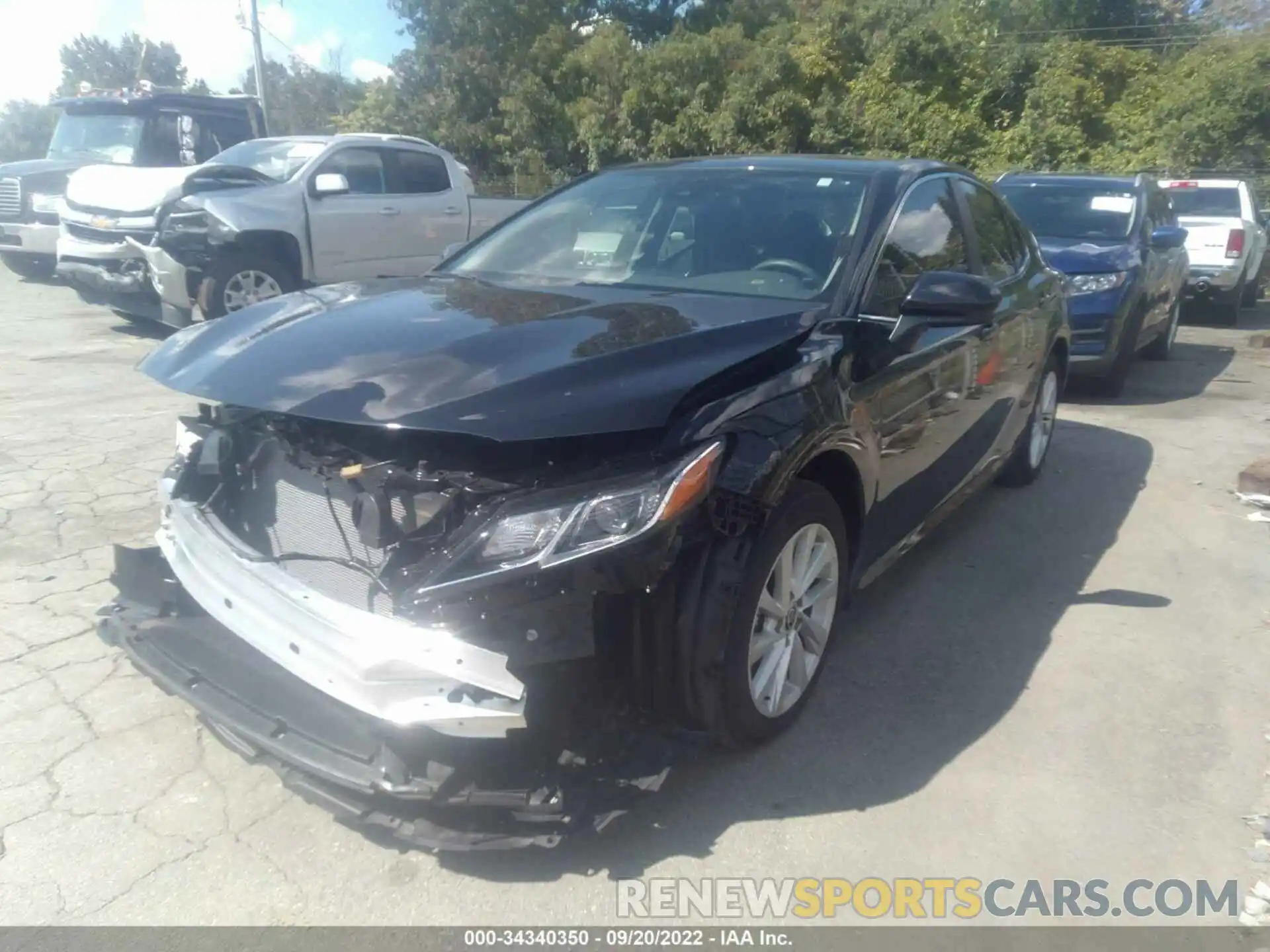 2 Photograph of a damaged car 4T1C11AK3NU655412 TOYOTA CAMRY 2022