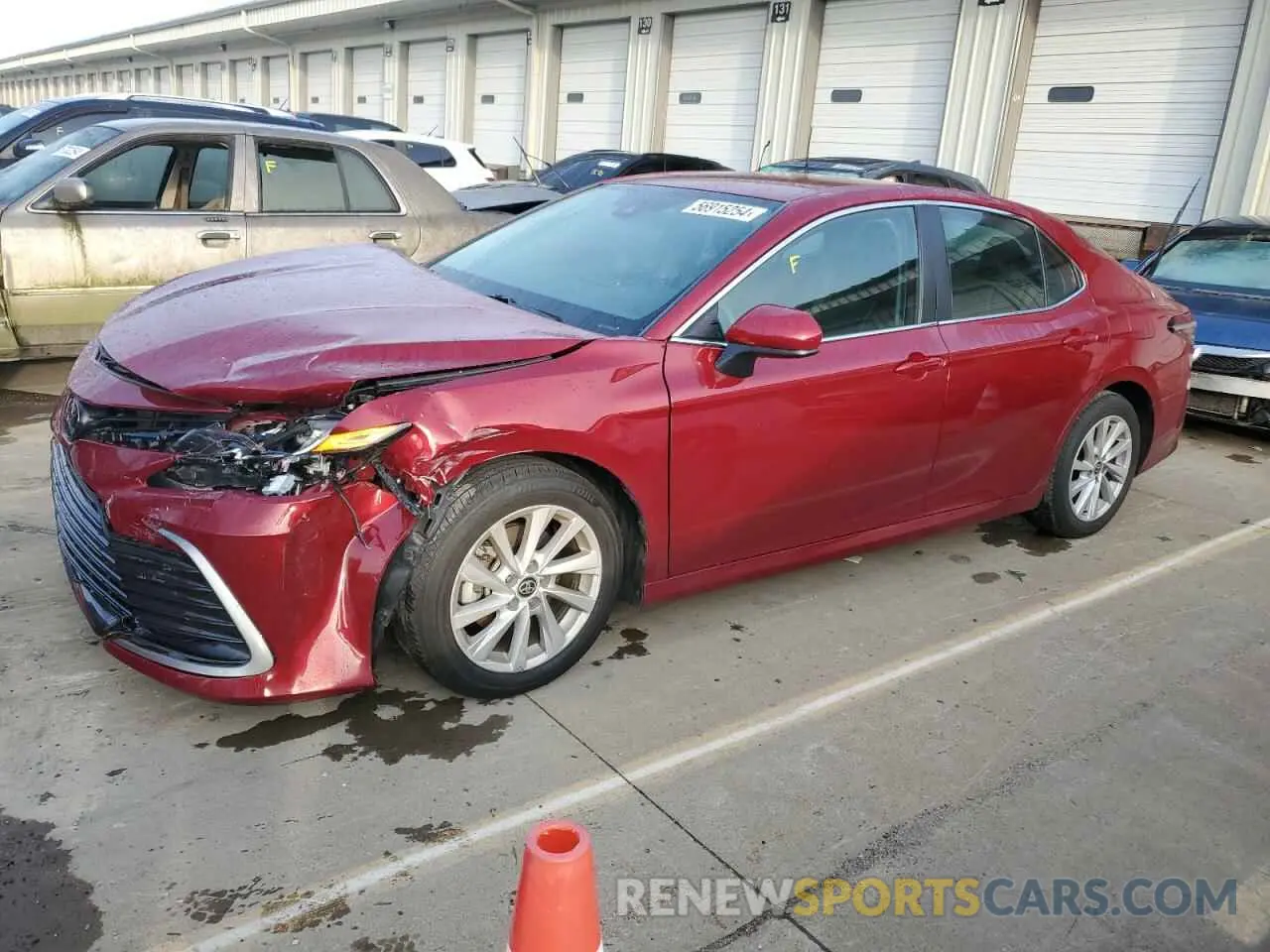 1 Photograph of a damaged car 4T1C11AK3NU678379 TOYOTA CAMRY 2022