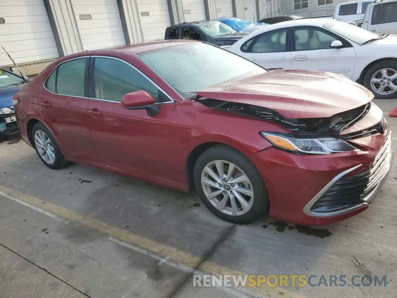 4 Photograph of a damaged car 4T1C11AK3NU678379 TOYOTA CAMRY 2022