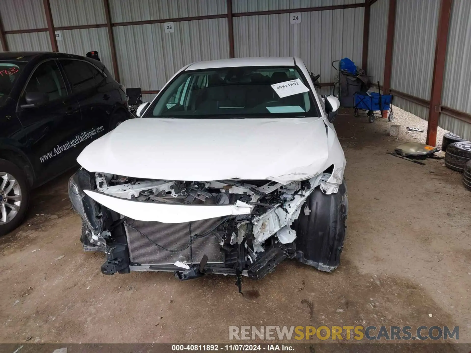 6 Photograph of a damaged car 4T1C11AK3NU696414 TOYOTA CAMRY 2022