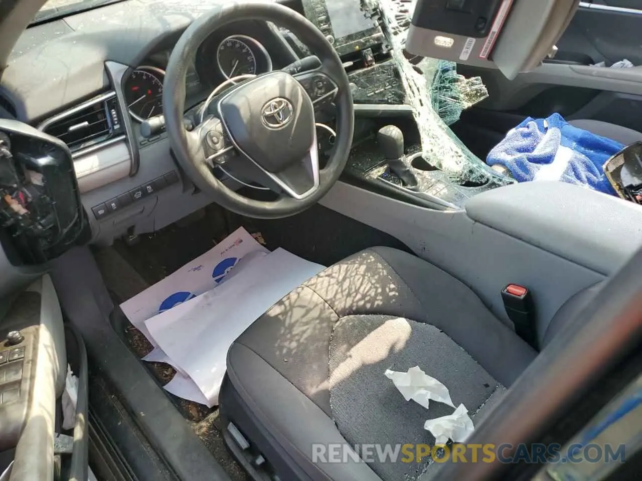 8 Photograph of a damaged car 4T1C11AK3NU708870 TOYOTA CAMRY 2022