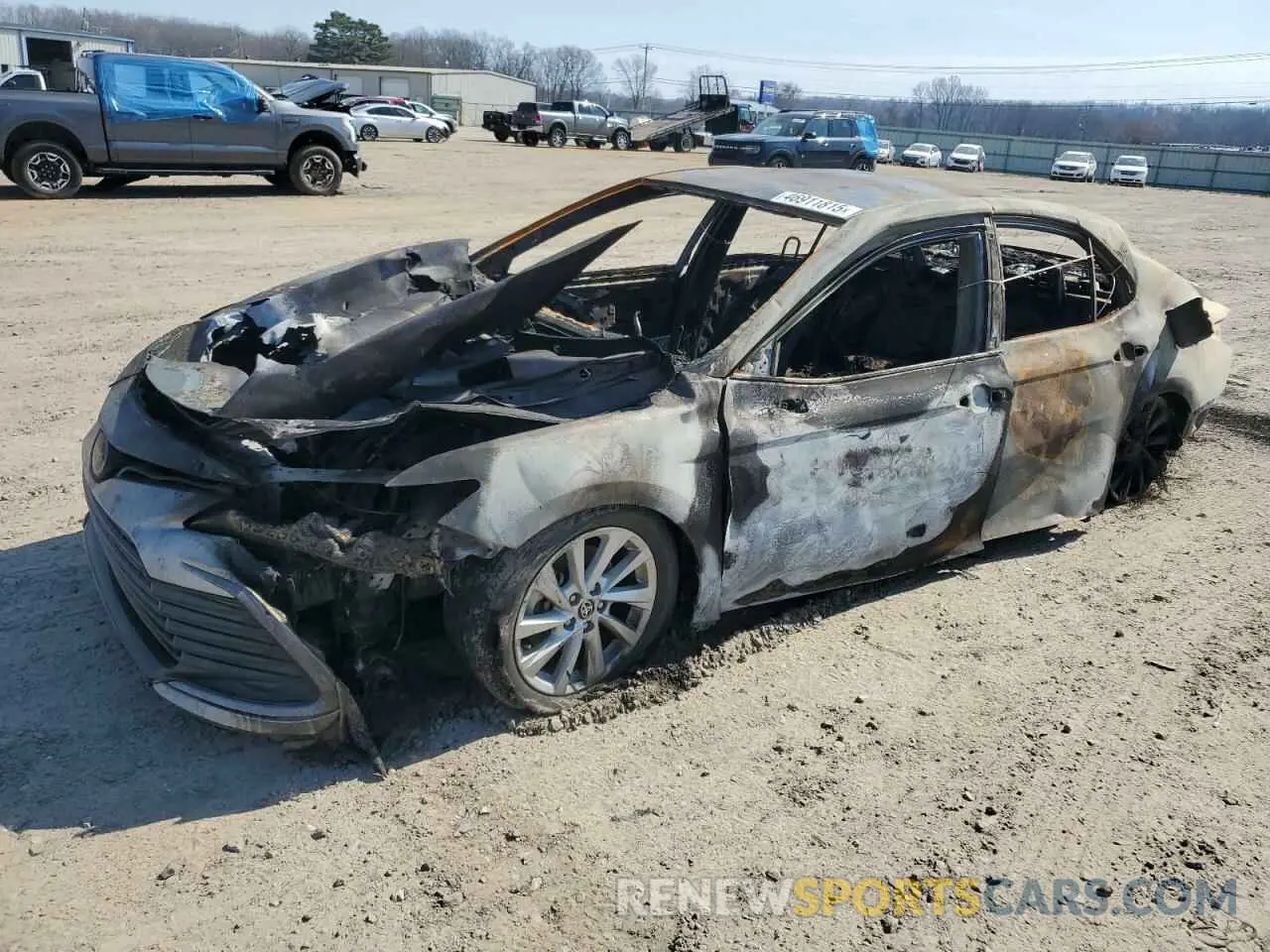 1 Photograph of a damaged car 4T1C11AK4NU049083 TOYOTA CAMRY 2022