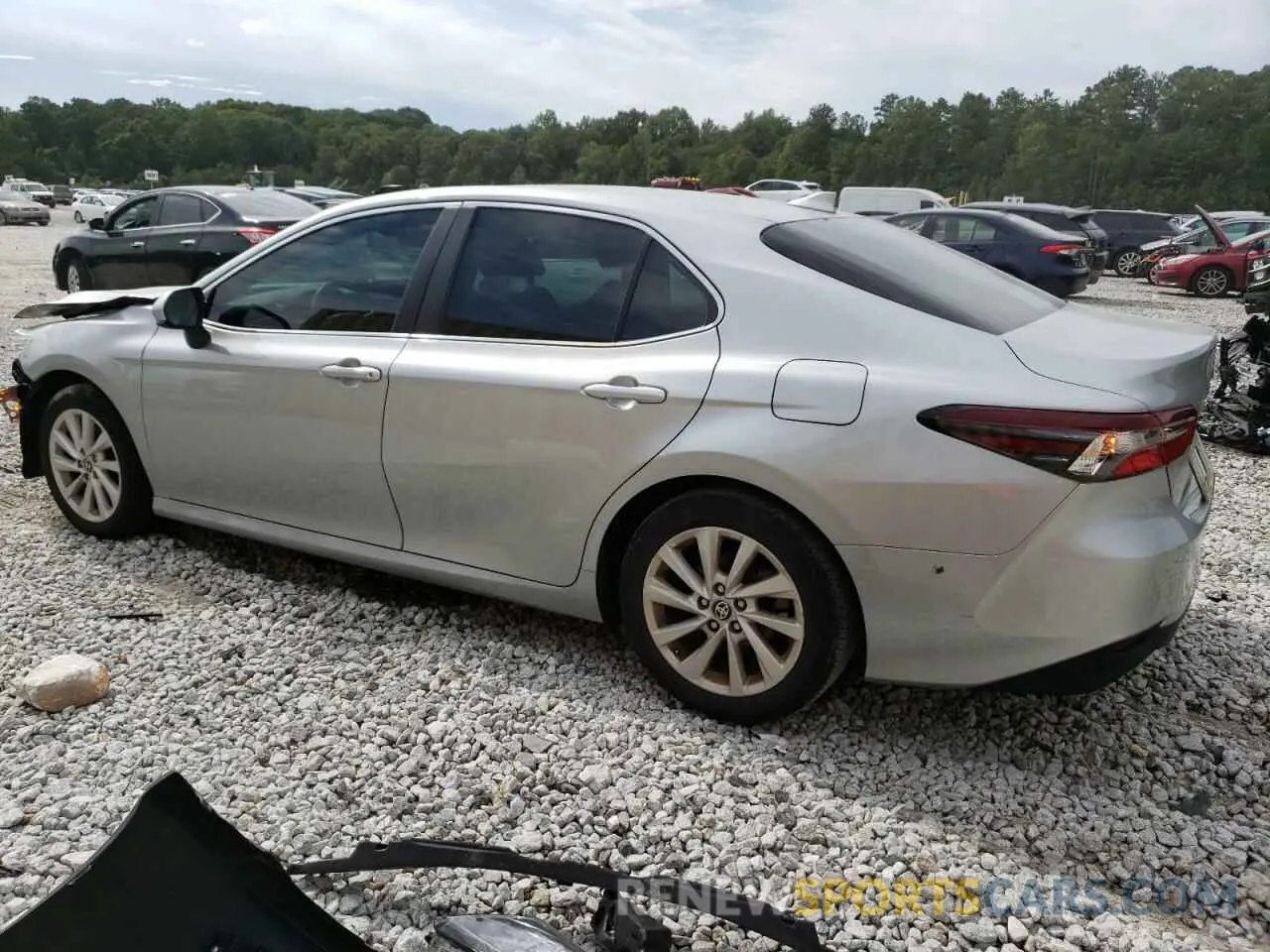 2 Photograph of a damaged car 4T1C11AK4NU058401 TOYOTA CAMRY 2022