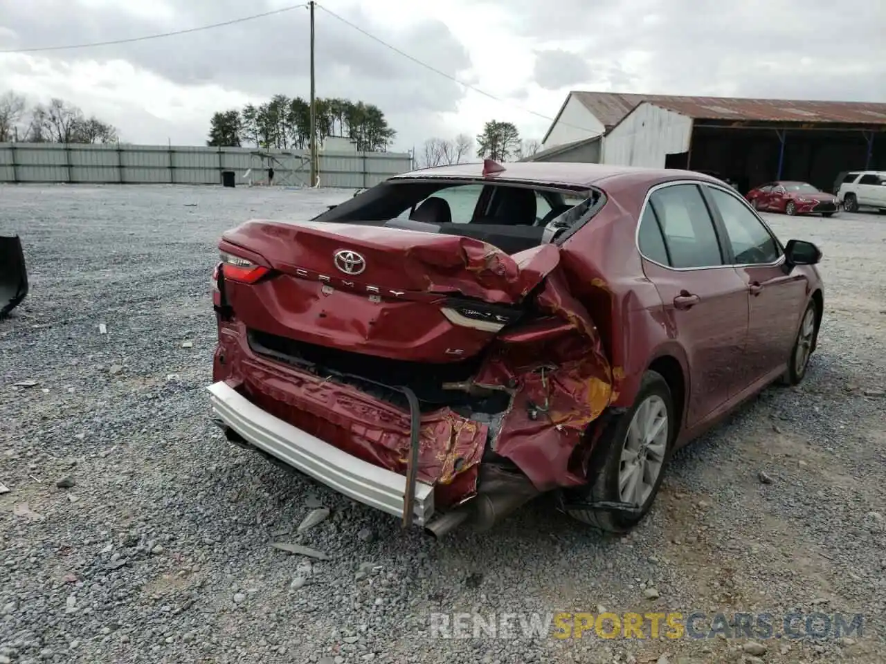 9 Photograph of a damaged car 4T1C11AK4NU626288 TOYOTA CAMRY 2022