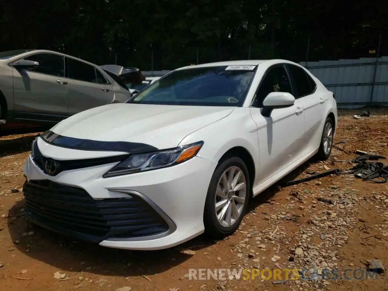 2 Photograph of a damaged car 4T1C11AK4NU689858 TOYOTA CAMRY 2022