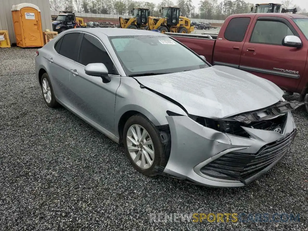 4 Photograph of a damaged car 4T1C11AK5NU003147 TOYOTA CAMRY 2022