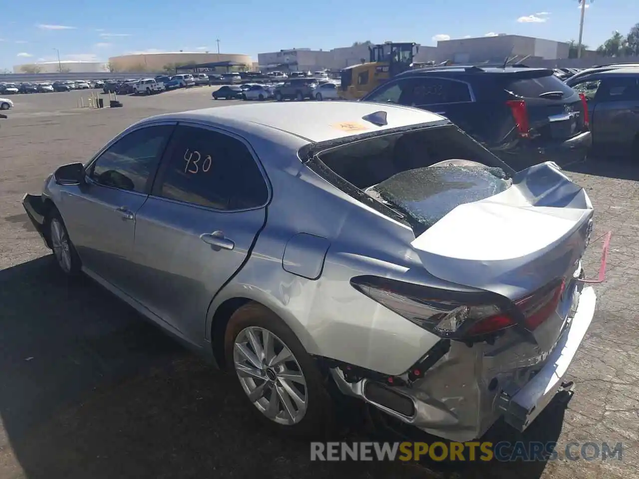 3 Photograph of a damaged car 4T1C11AK5NU045804 TOYOTA CAMRY 2022