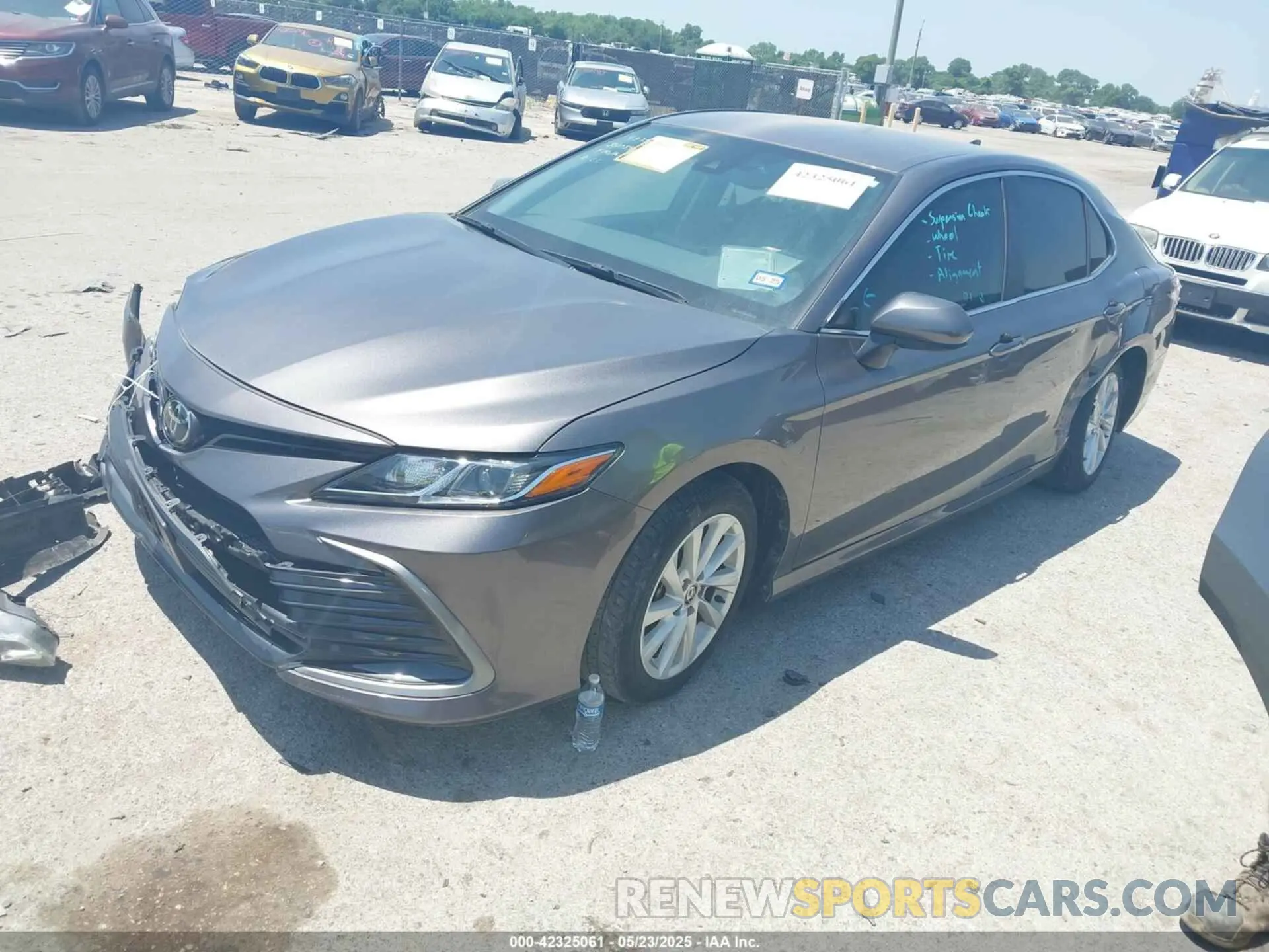 2 Photograph of a damaged car 4T1C11AK5NU055863 TOYOTA CAMRY 2022