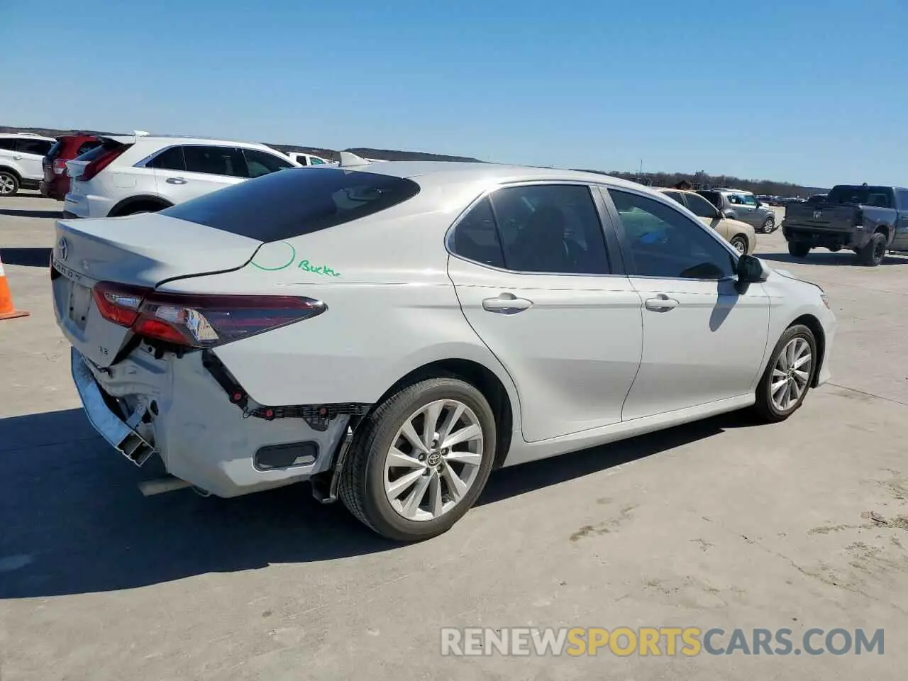 3 Photograph of a damaged car 4T1C11AK5NU062280 TOYOTA CAMRY 2022