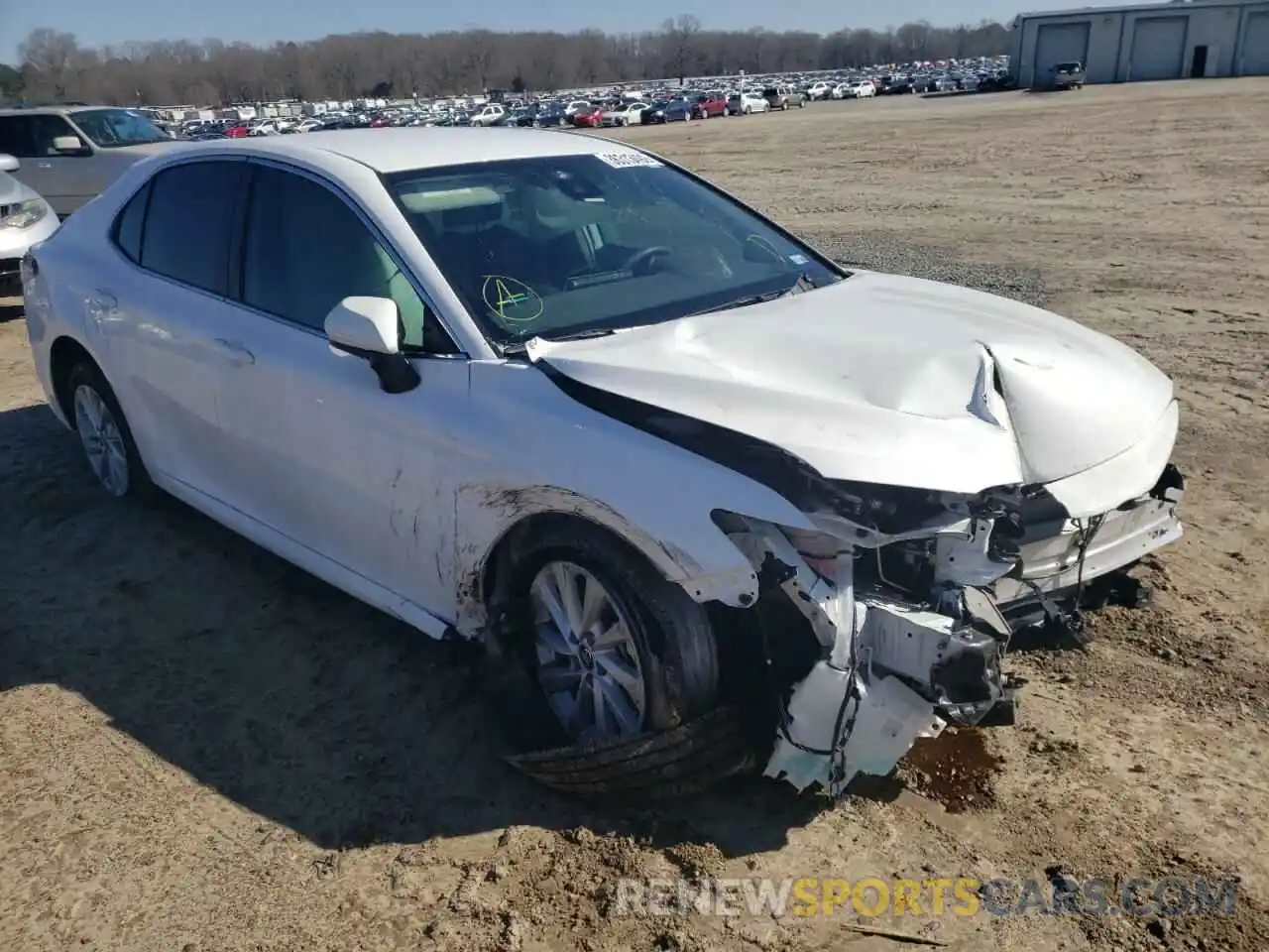 1 Photograph of a damaged car 4T1C11AK5NU629247 TOYOTA CAMRY 2022