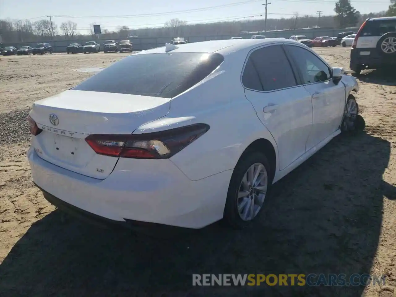 4 Photograph of a damaged car 4T1C11AK5NU629247 TOYOTA CAMRY 2022