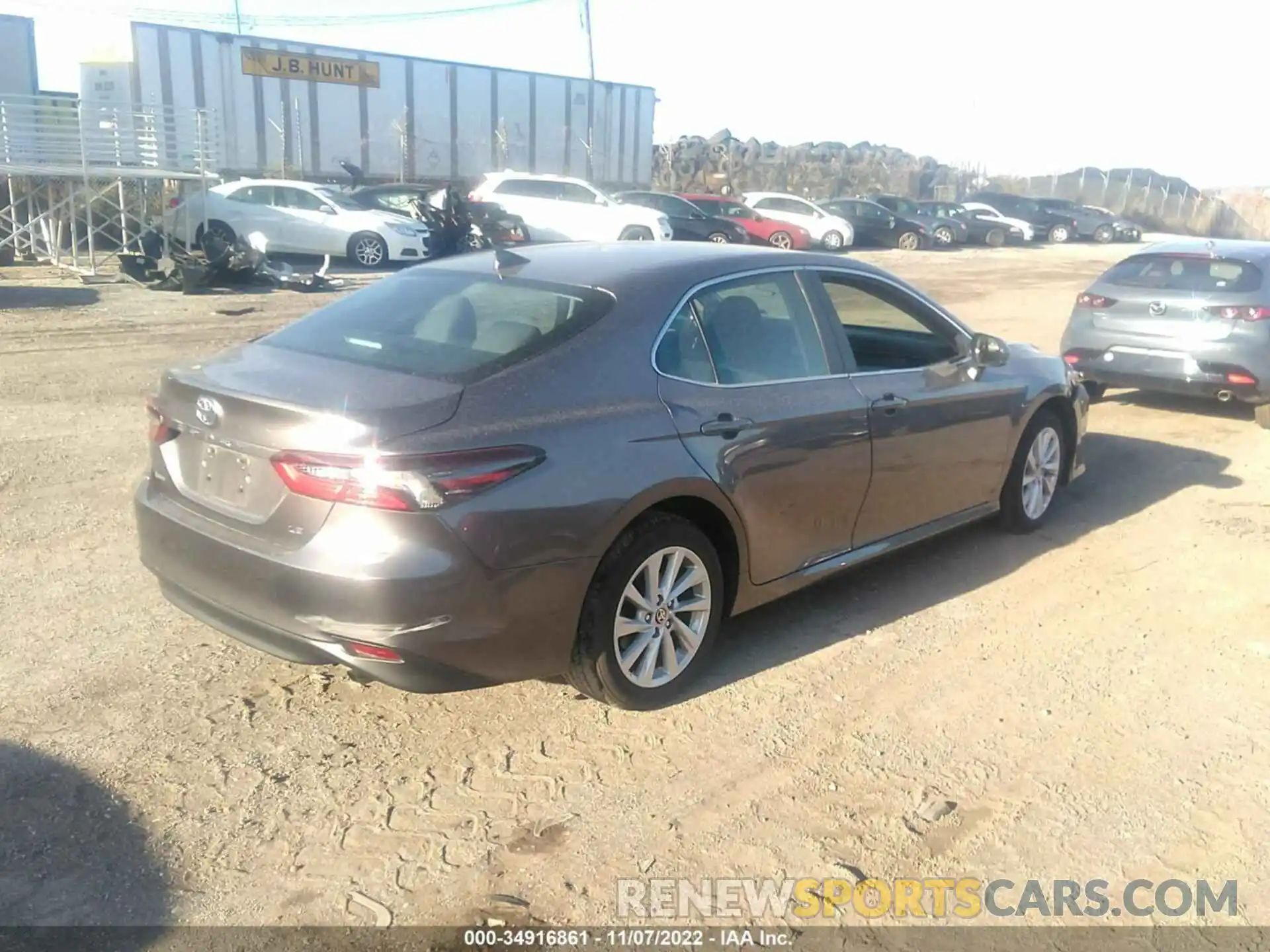 4 Photograph of a damaged car 4T1C11AK5NU652074 TOYOTA CAMRY 2022