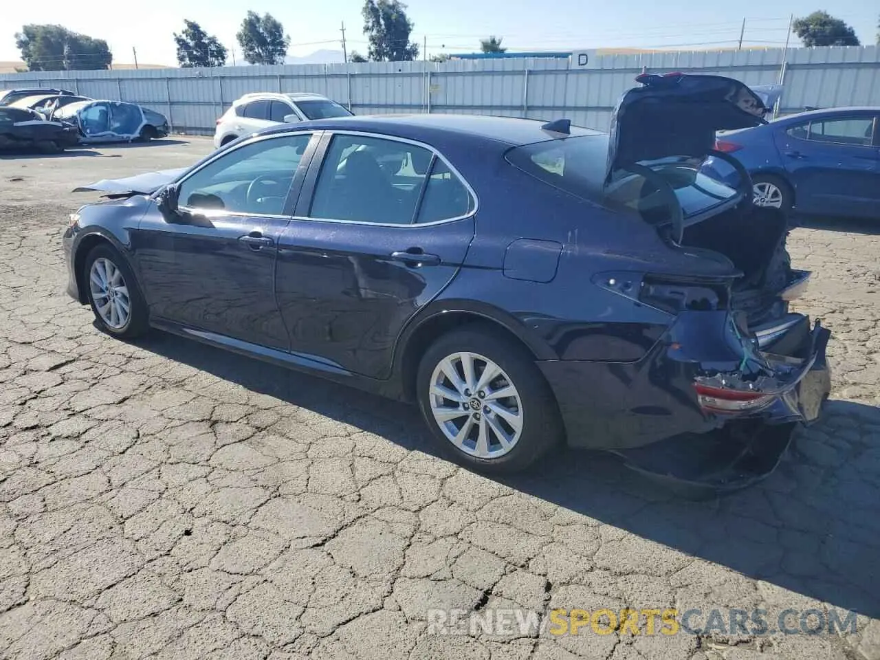 2 Photograph of a damaged car 4T1C11AK5NU656867 TOYOTA CAMRY 2022