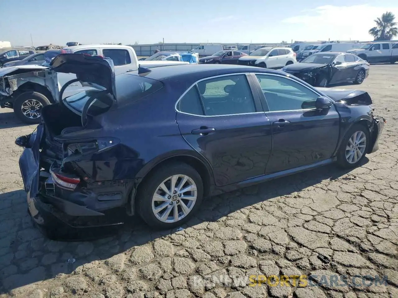 3 Photograph of a damaged car 4T1C11AK5NU656867 TOYOTA CAMRY 2022