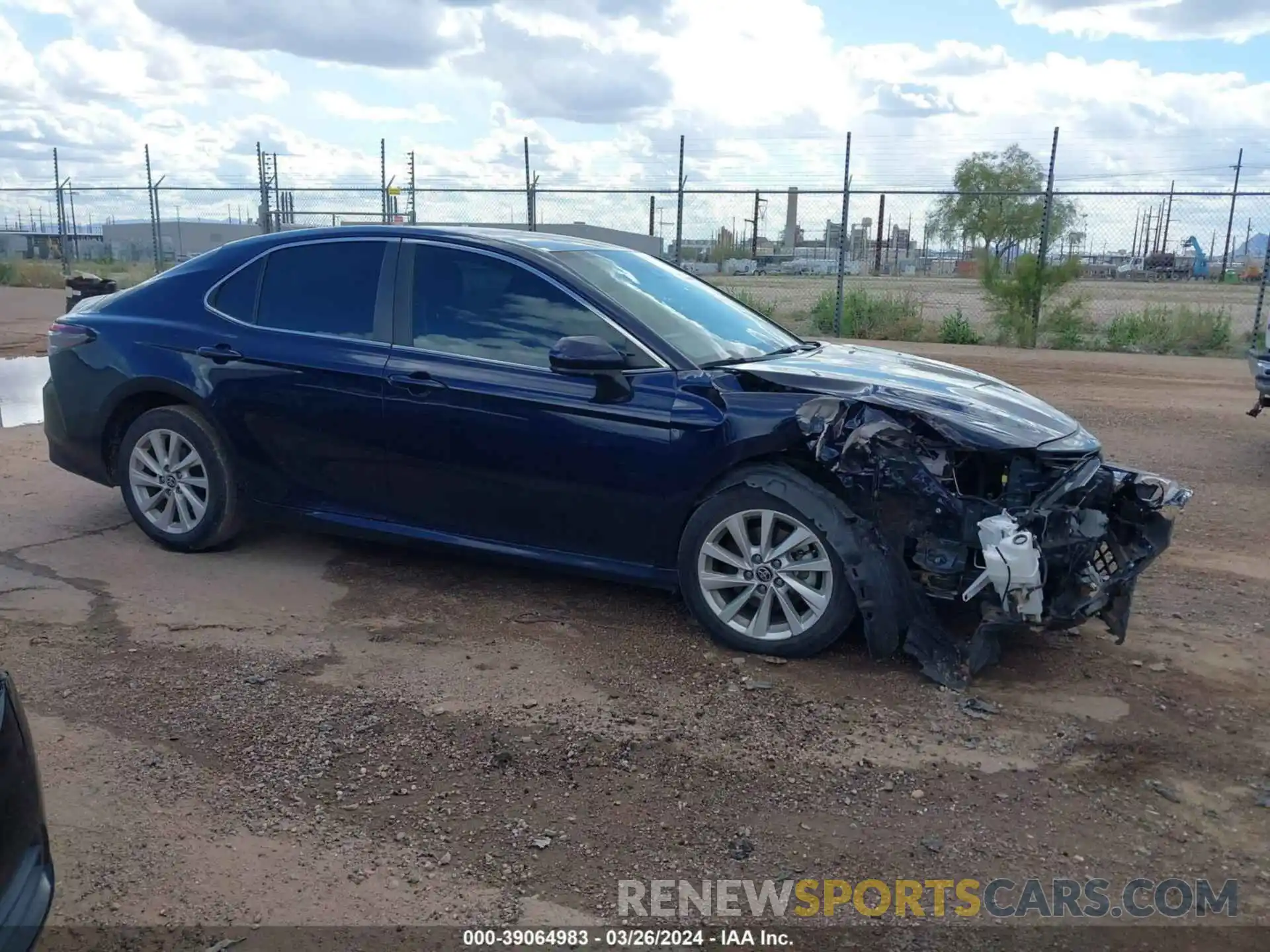 13 Photograph of a damaged car 4T1C11AK5NU680201 TOYOTA CAMRY 2022