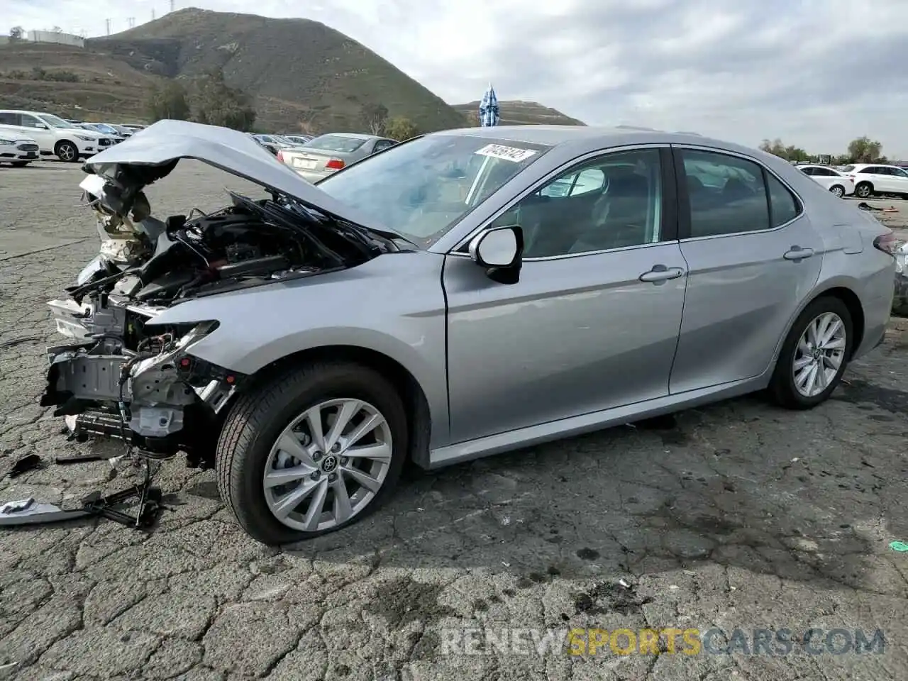 1 Photograph of a damaged car 4T1C11AK5NU711284 TOYOTA CAMRY 2022