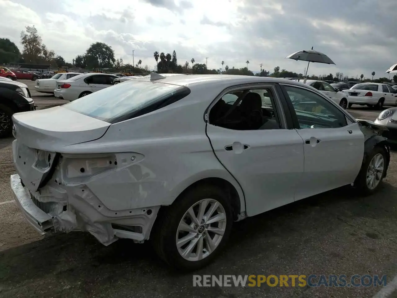 3 Photograph of a damaged car 4T1C11AK6NU048274 TOYOTA CAMRY 2022