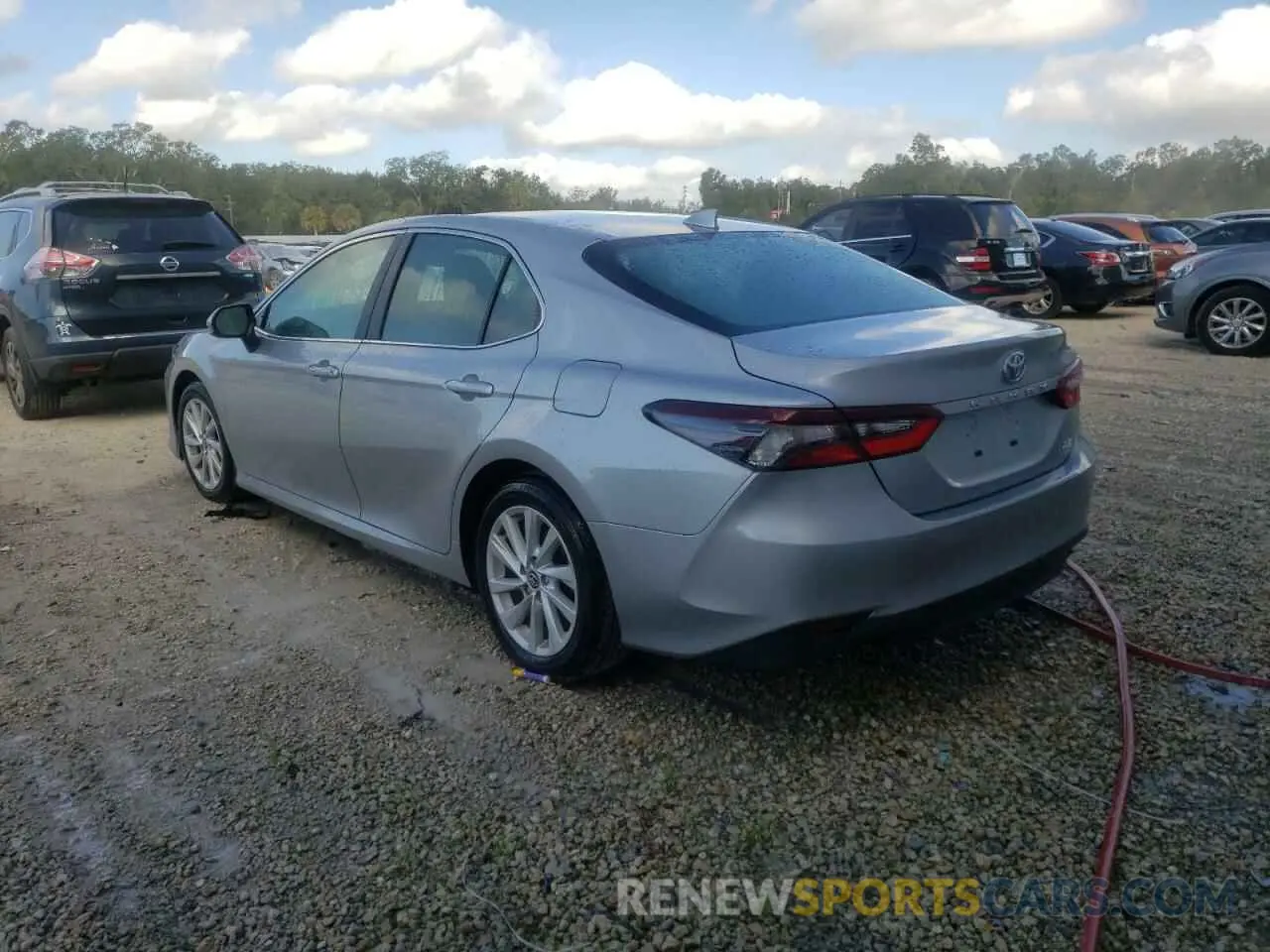3 Photograph of a damaged car 4T1C11AK6NU051000 TOYOTA CAMRY 2022