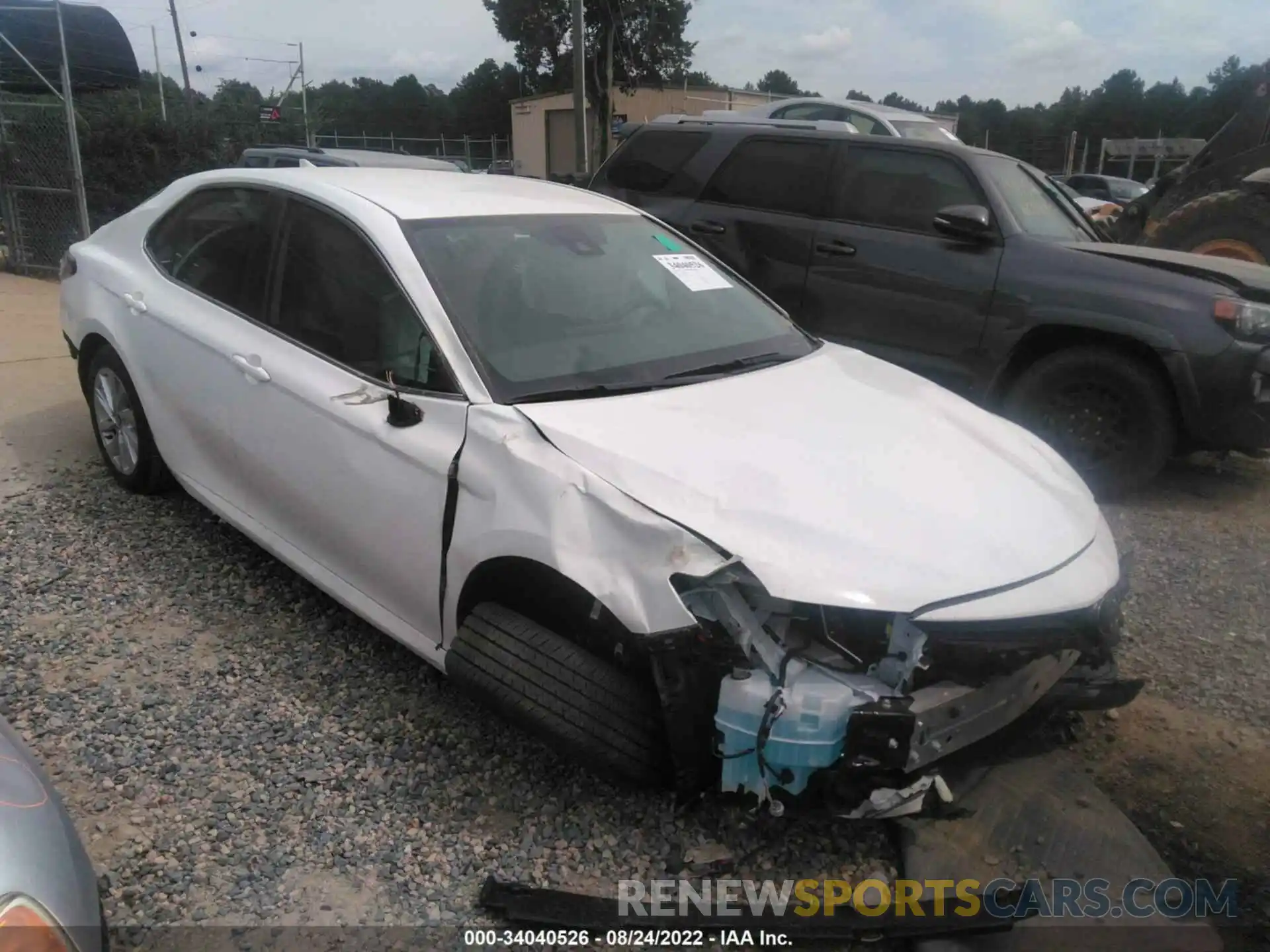 1 Photograph of a damaged car 4T1C11AK6NU066466 TOYOTA CAMRY 2022