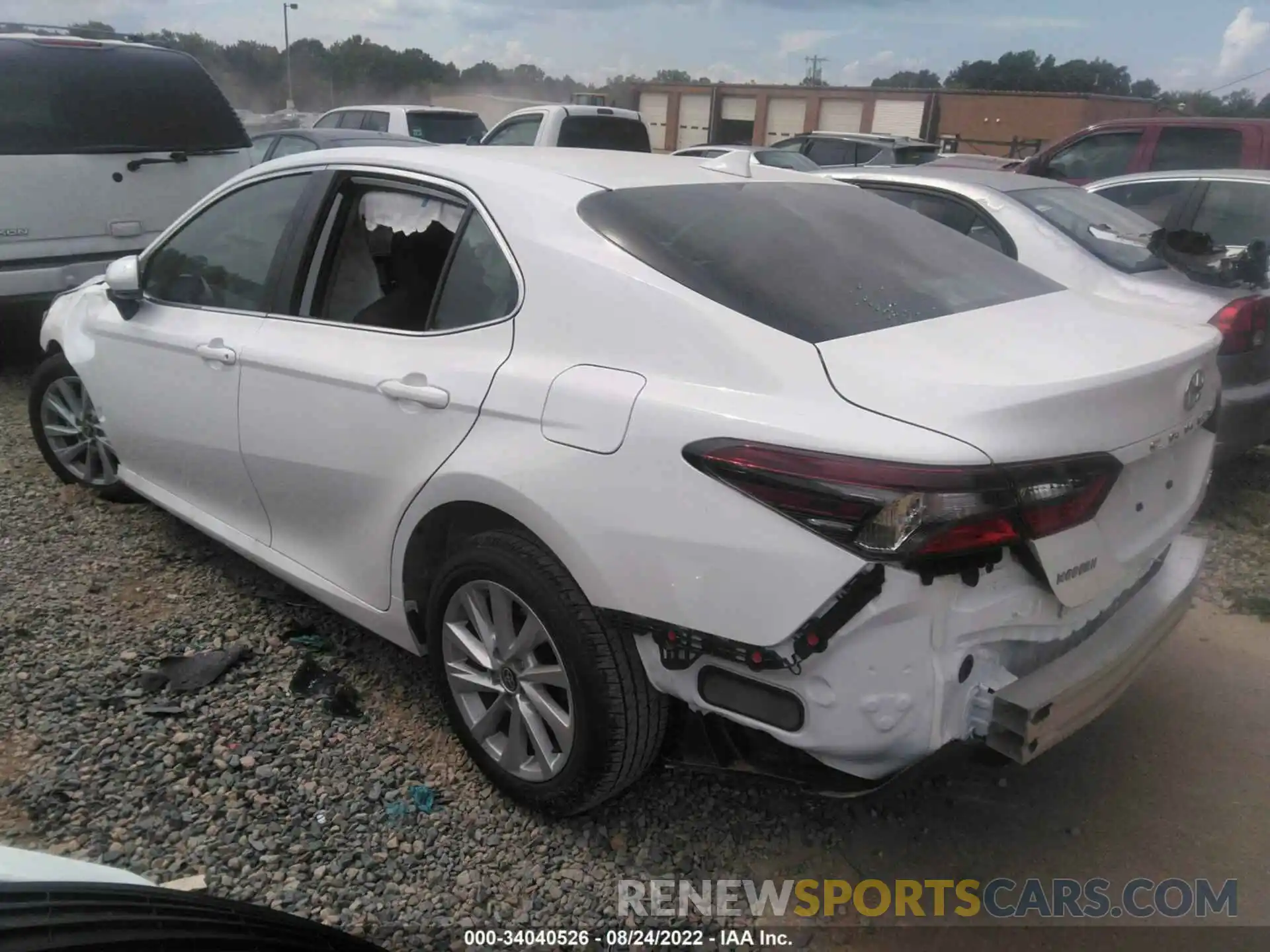 3 Photograph of a damaged car 4T1C11AK6NU066466 TOYOTA CAMRY 2022