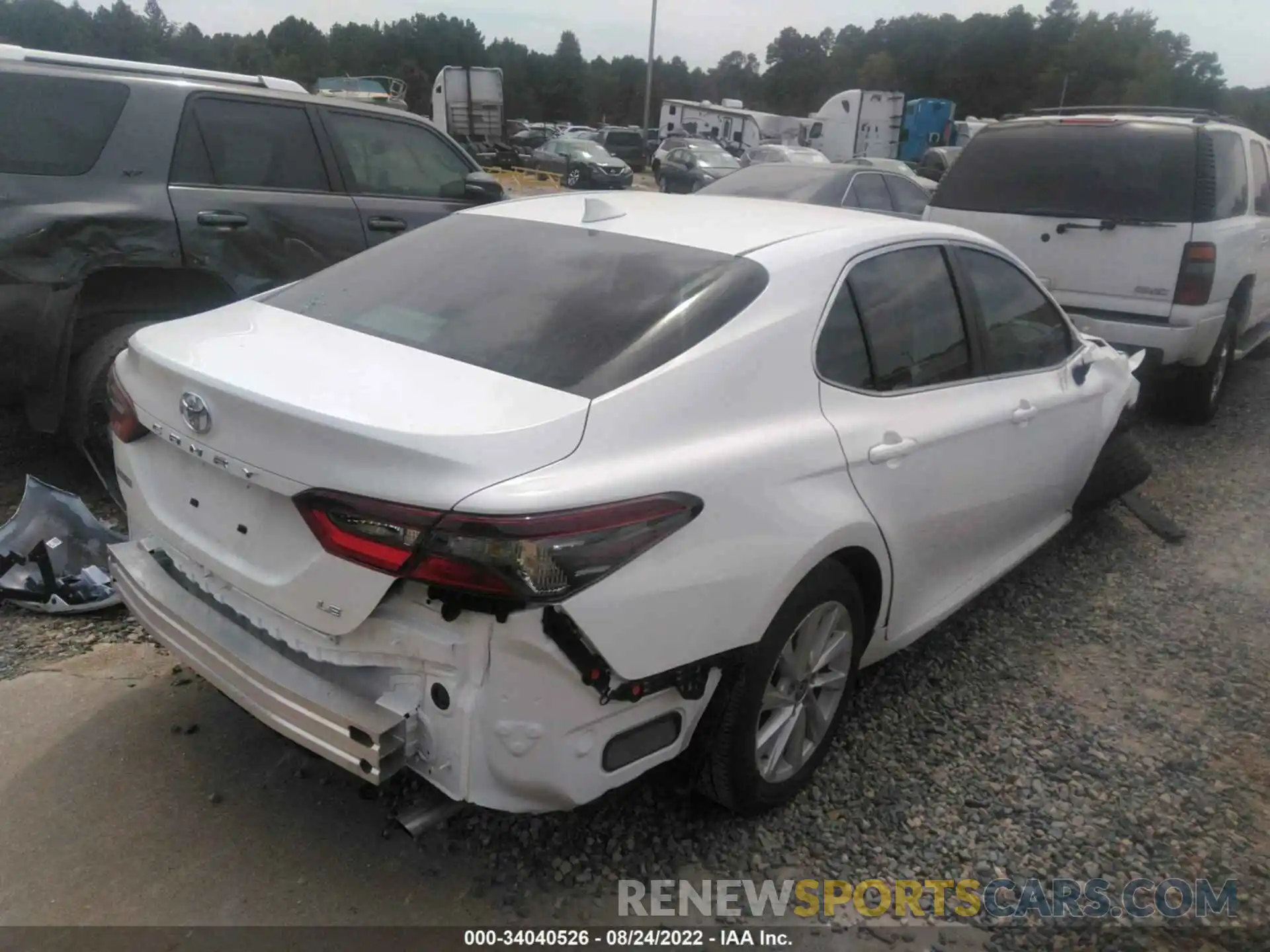 4 Photograph of a damaged car 4T1C11AK6NU066466 TOYOTA CAMRY 2022