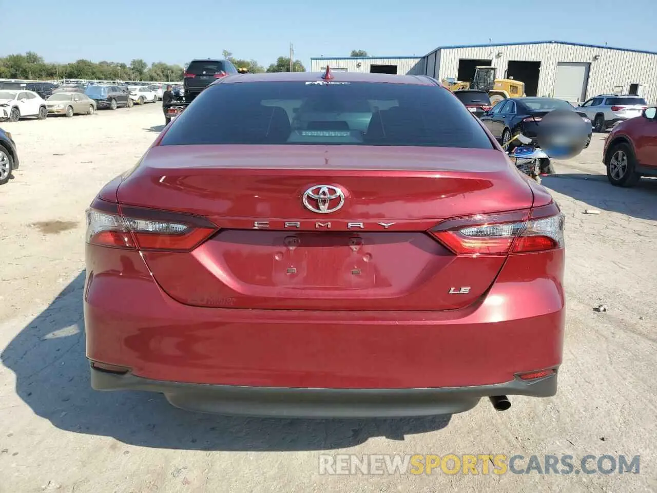 6 Photograph of a damaged car 4T1C11AK6NU621609 TOYOTA CAMRY 2022