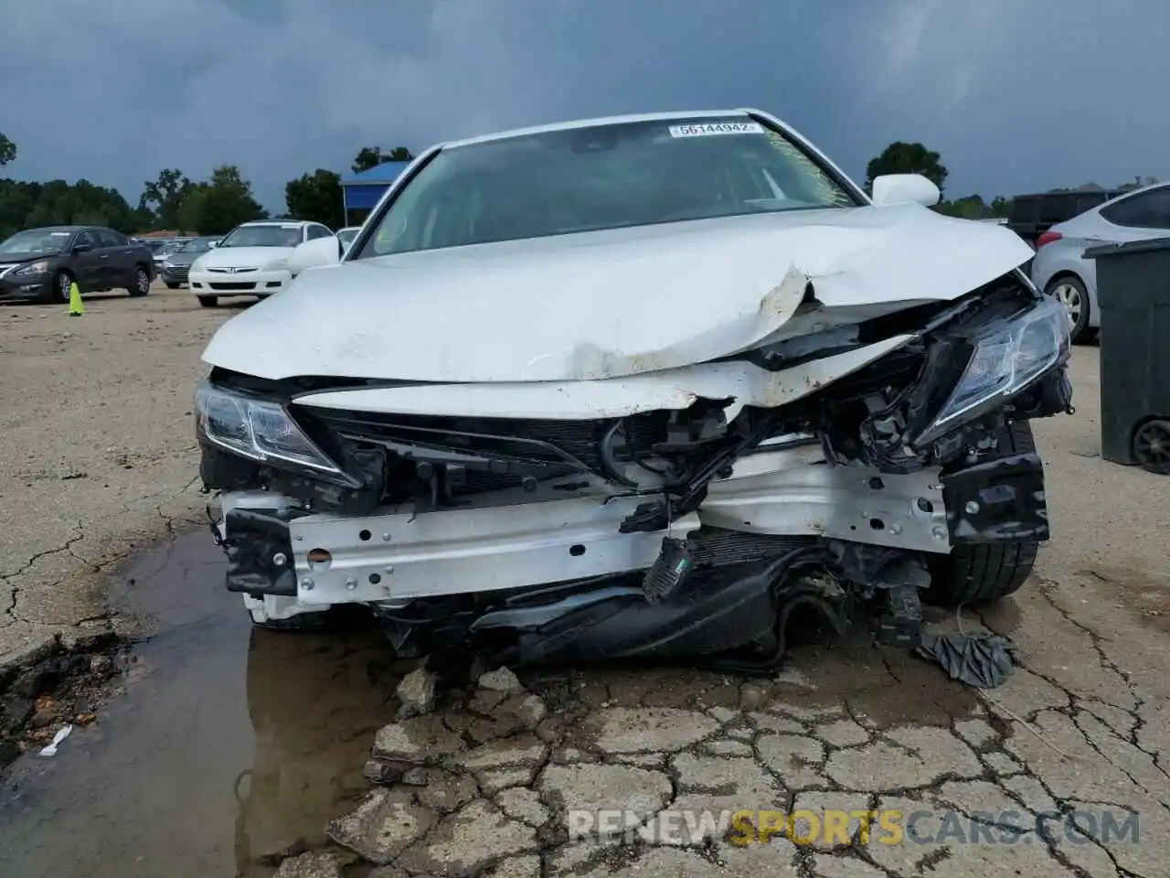 9 Photograph of a damaged car 4T1C11AK6NU635378 TOYOTA CAMRY 2022